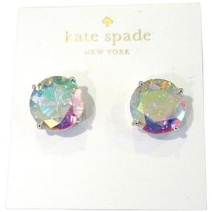 kate spade large iridescent gum drop earrings